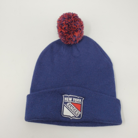 NHL Official New York Rangers Men's Knit Hat - Picture 1 of 7